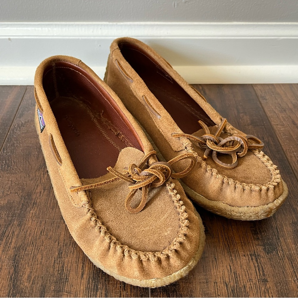 Patagonia leather moccasins